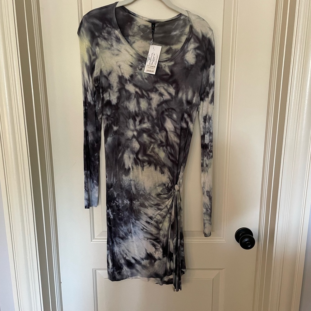 Brightly Twisted tie dye dress!! NEW WITH TAGS. Size Small.